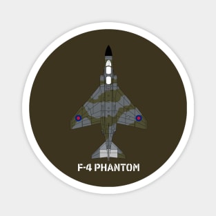 McDonnell Douglas F-4 Phantom (UK Grey/Green camo) Magnet
